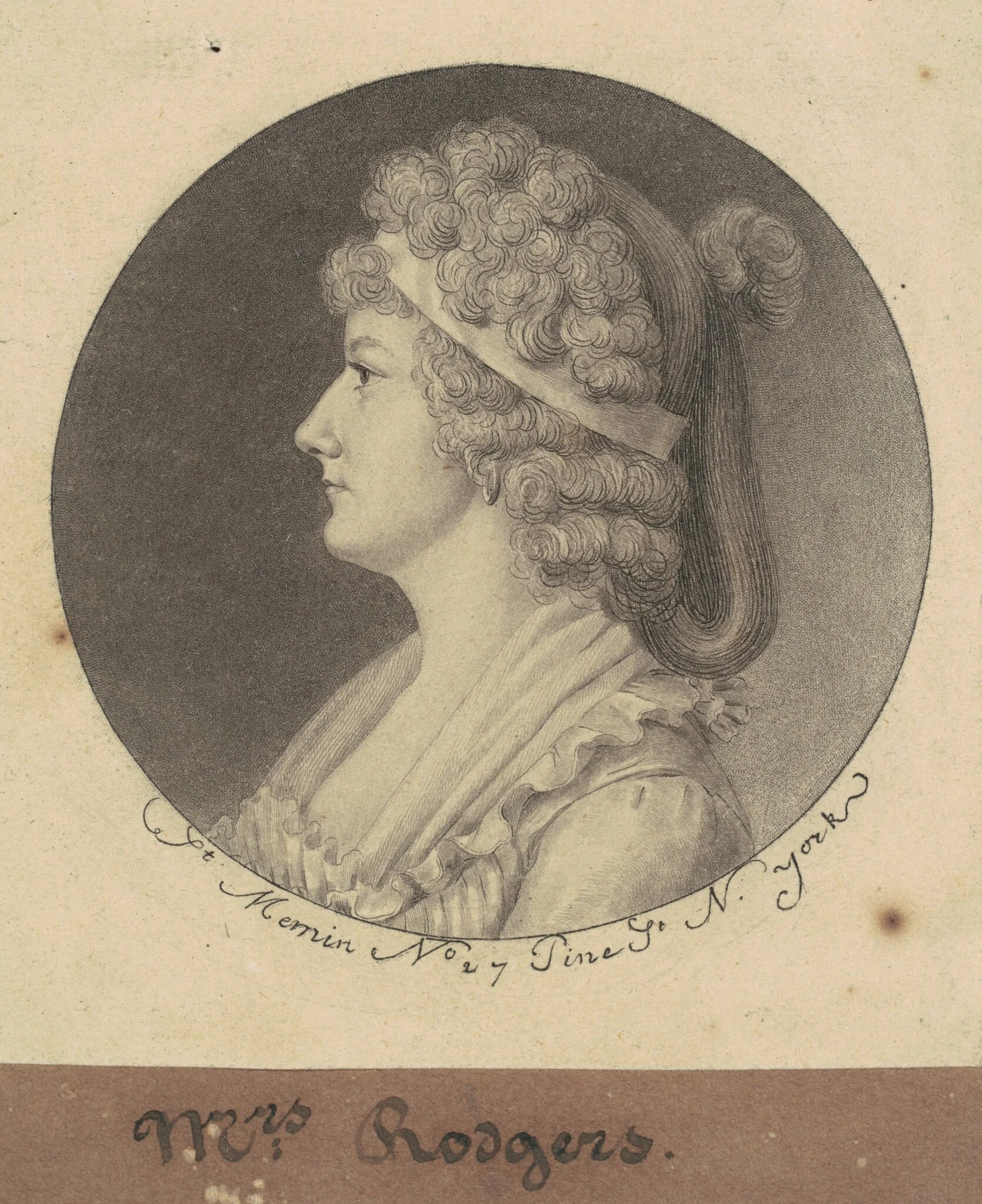 Sarah Elizabeth Rogers, detail
