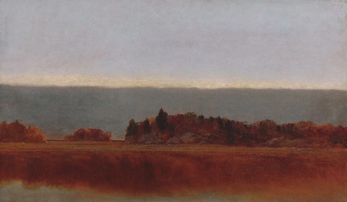 Salt Meadow in October, detail