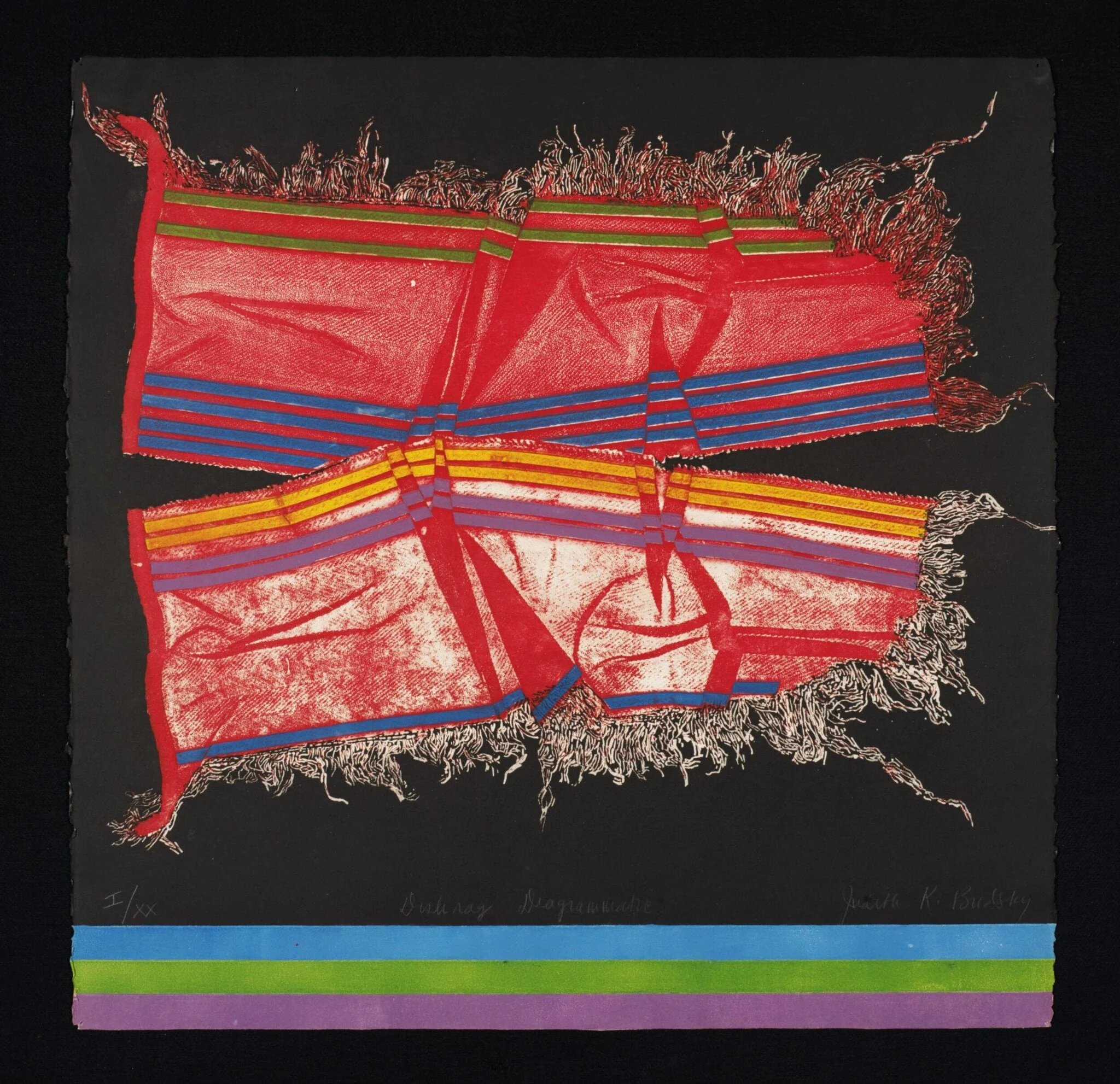 Dishrag Diagrammatic, detail