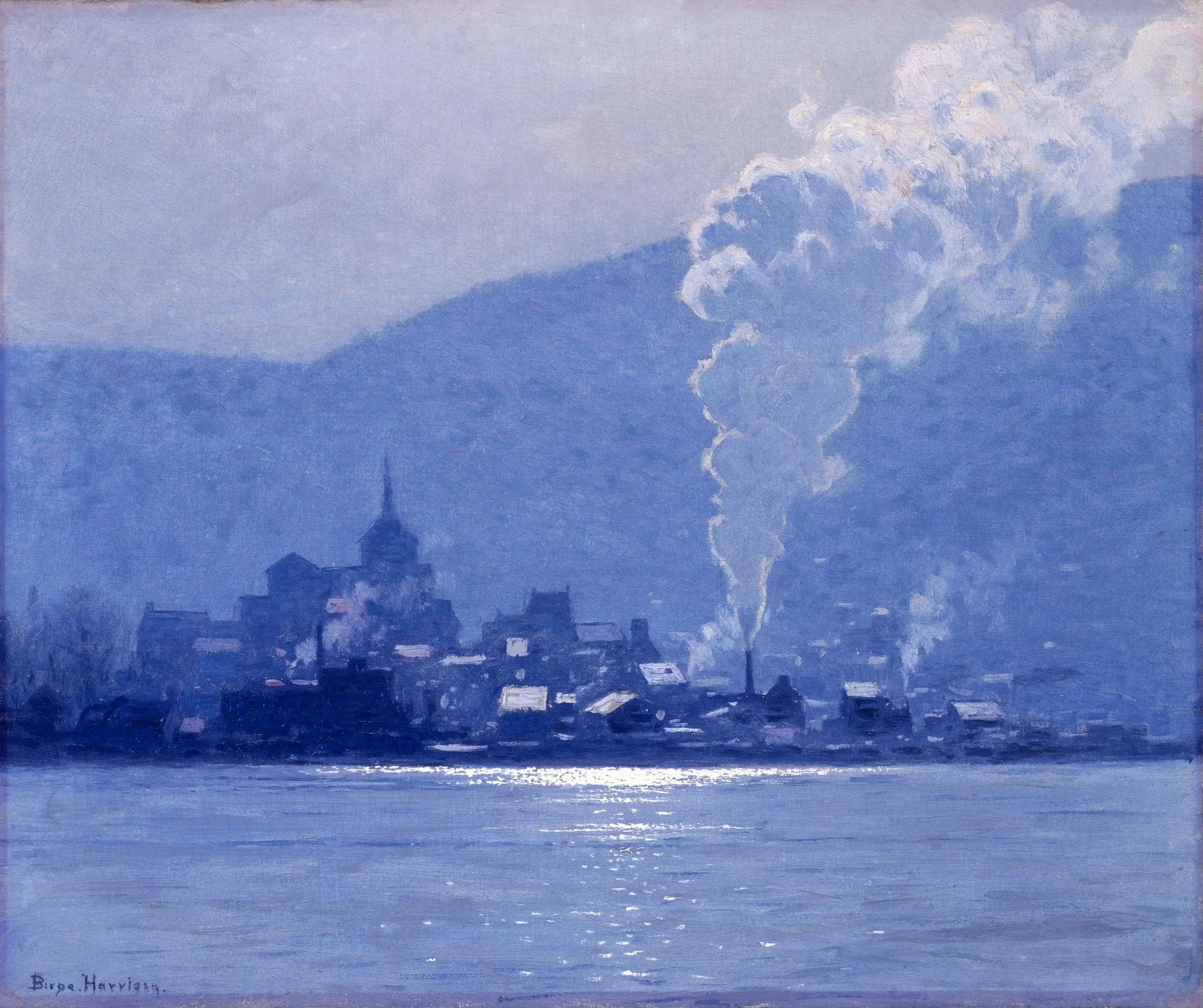 A Puff of Steam, detail