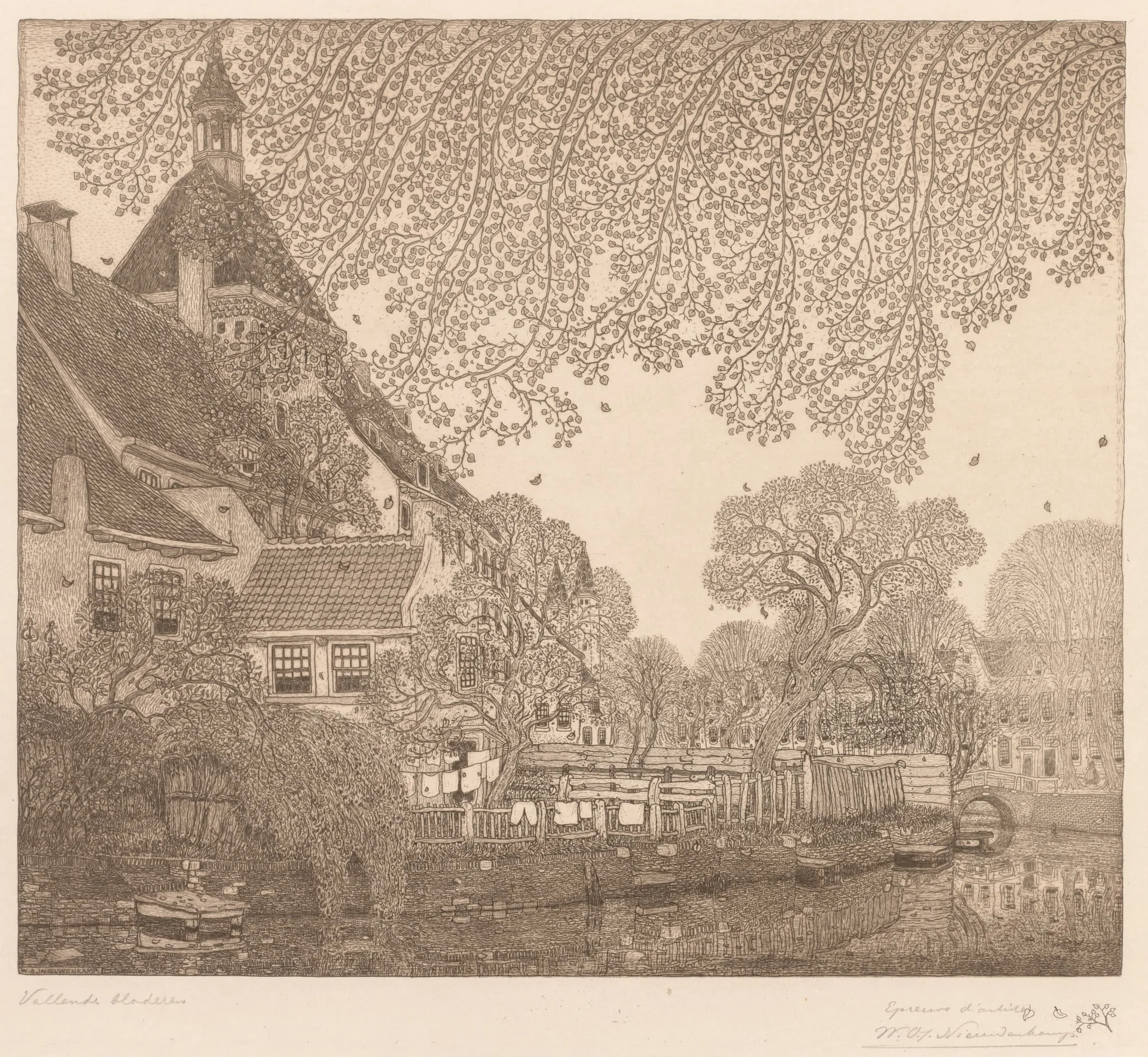 Falling Leaves, Amersfoort, detail
