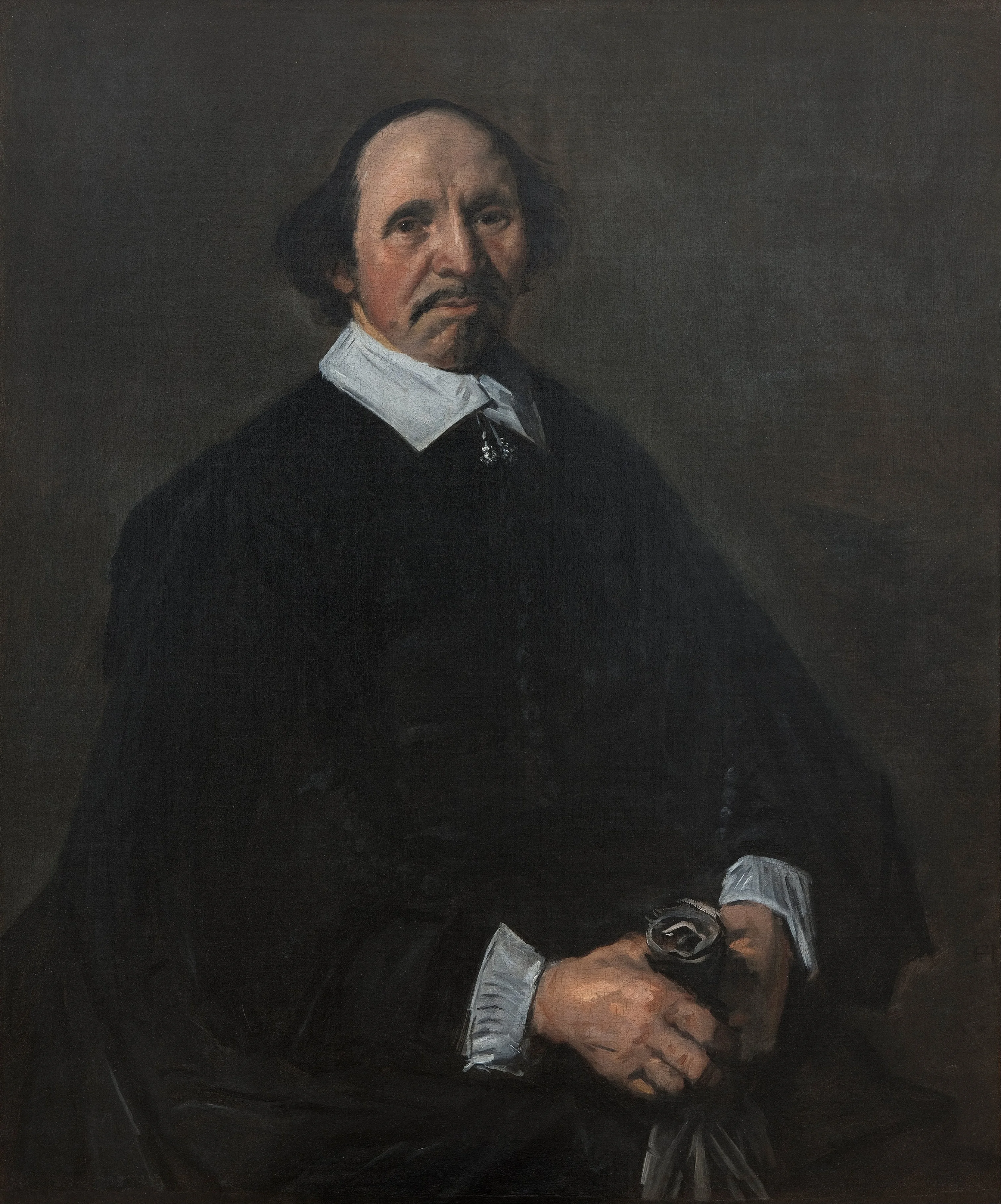 Portrait of a man, detail