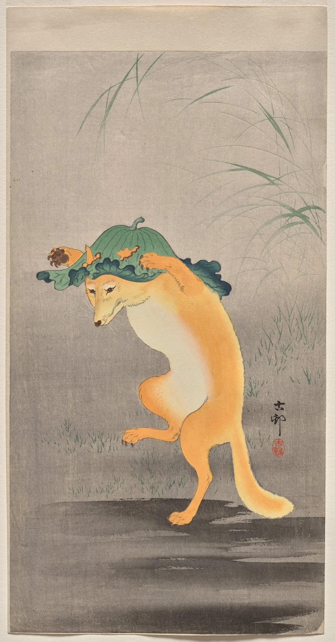 Dancing Fox, detail