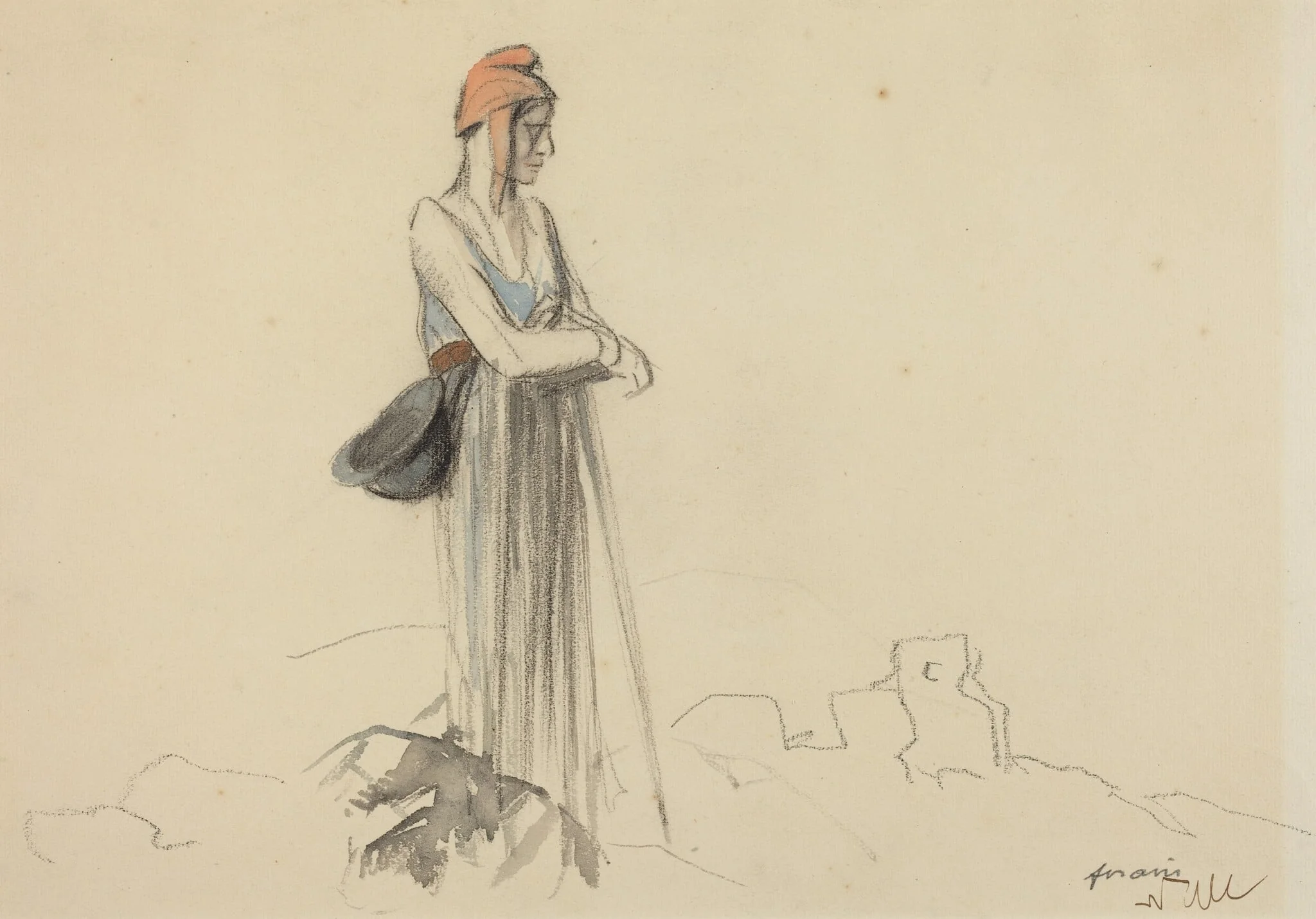 La France attend (France Waits), detail