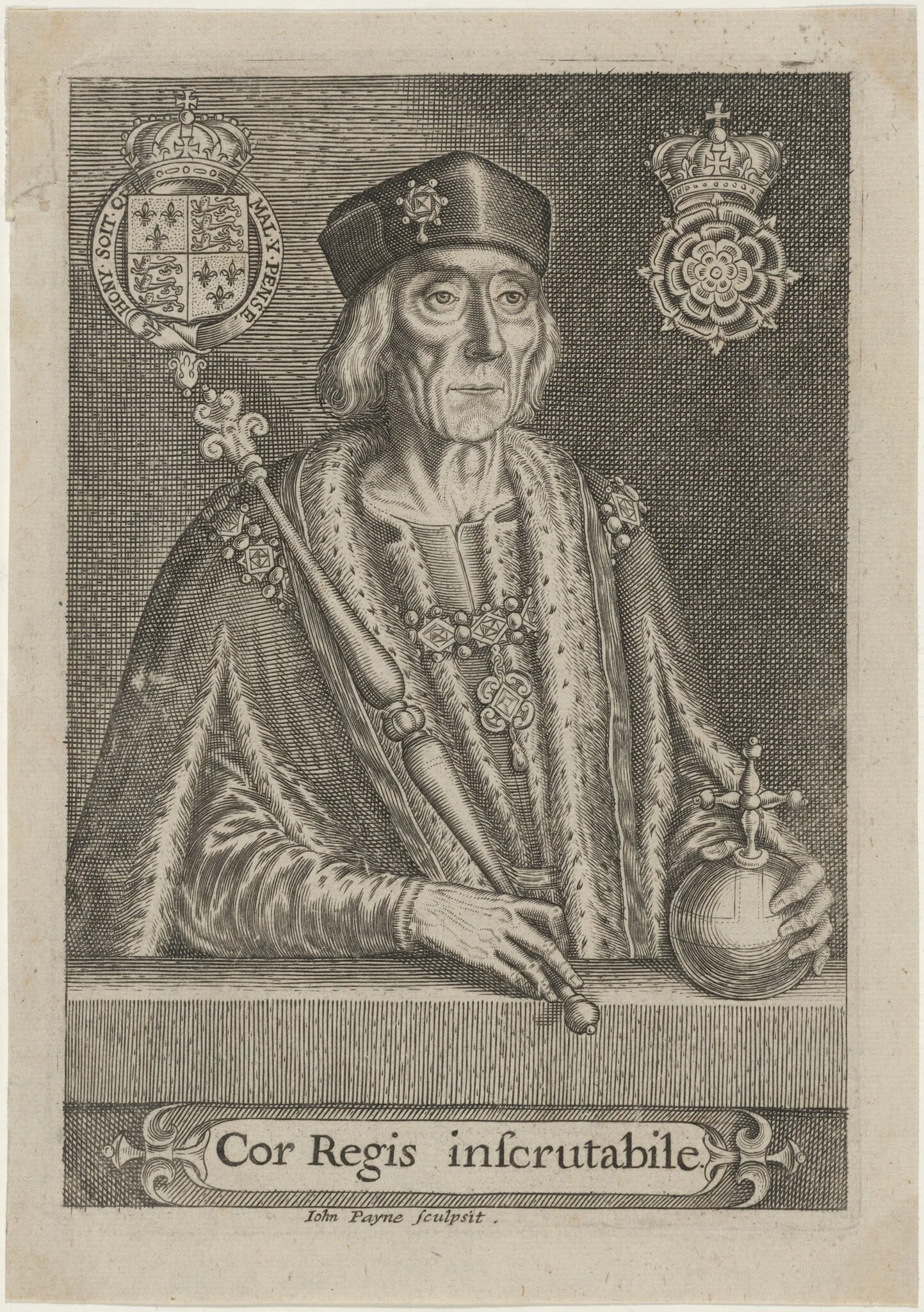 King Henry VII, detail