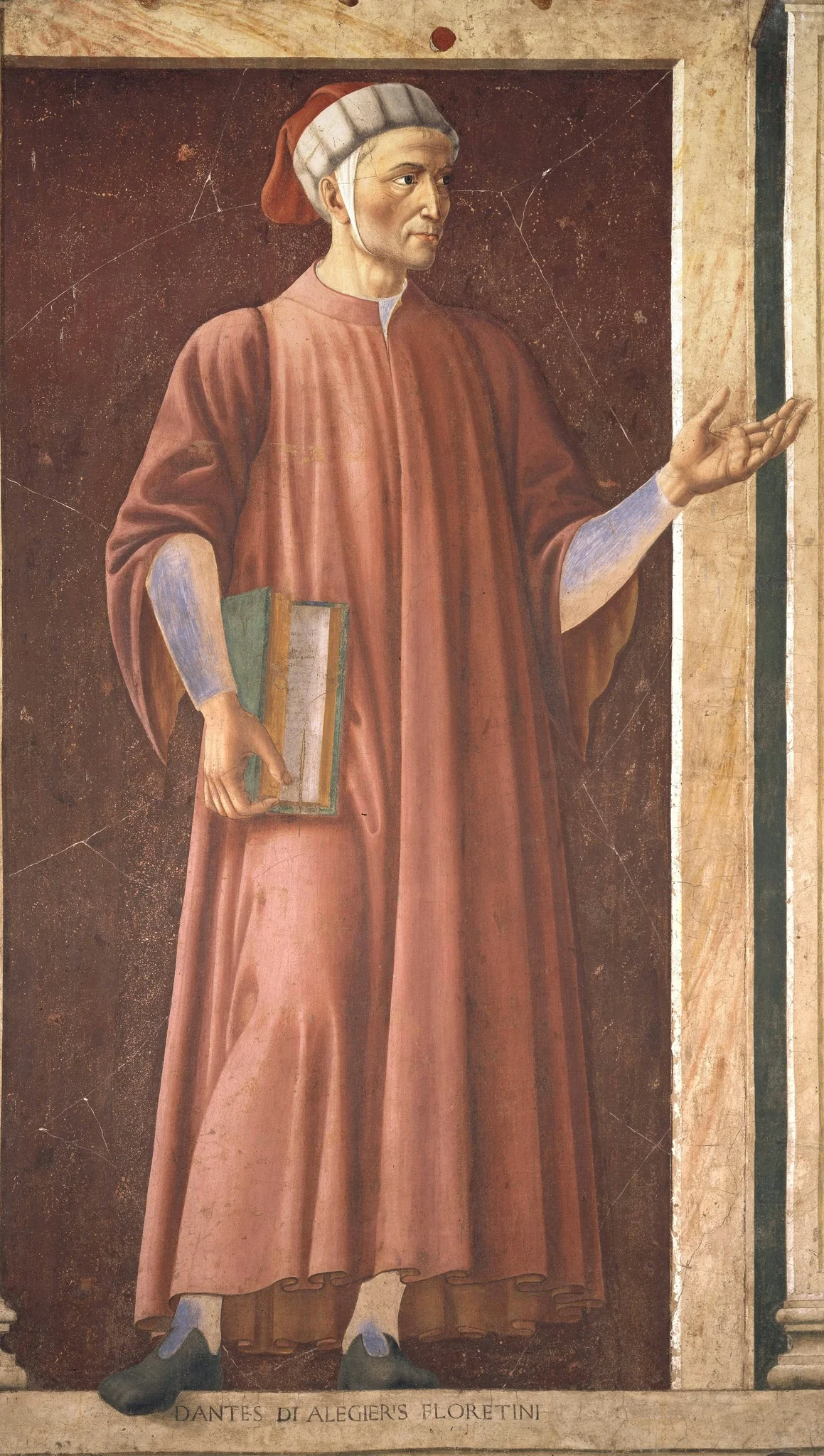 Dante Alighieri, detail