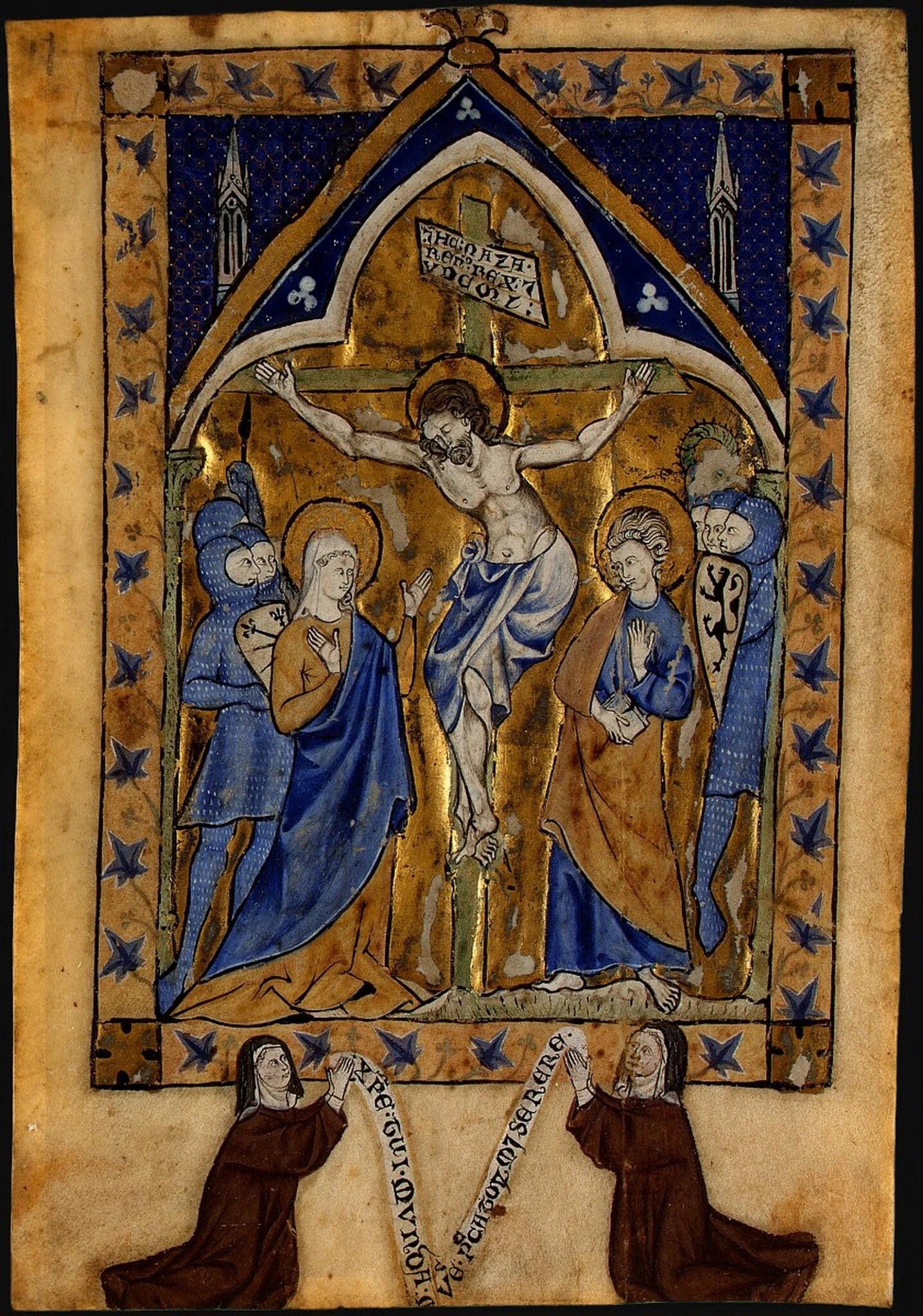 The Crucifixion, detail