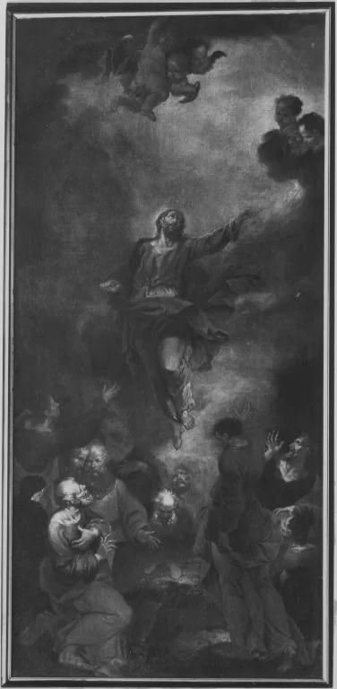 Die Himmelfahrt Christi, detail