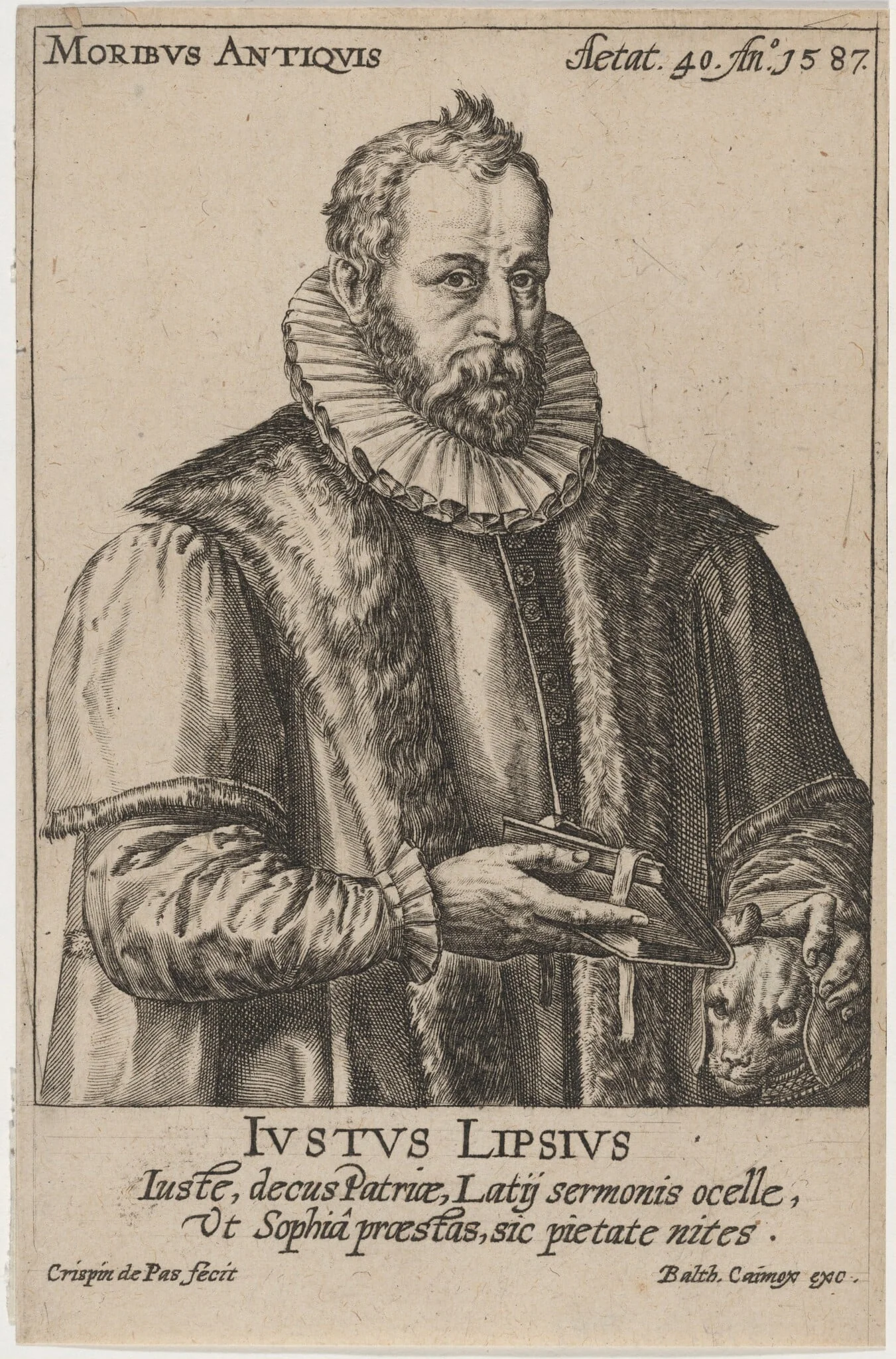 Justus Lipsius, detail