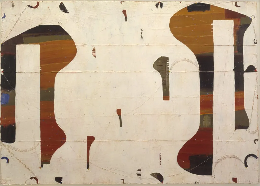 Untitled, by Caio Fonseca, gouache, 2004