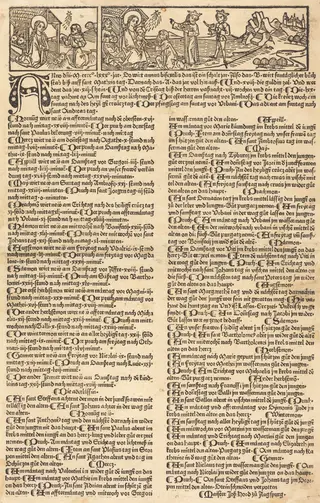 Calendar with the Nativity and Adoration