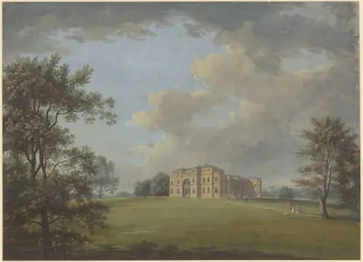 Luton Park (or Luton Hoo), Bedfordshire, from the South, by Callander