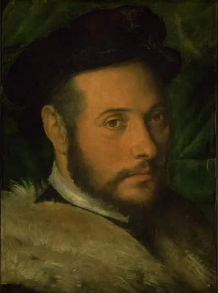 Portrait of a Man, by Callisto Piazza, unspecified, 1532