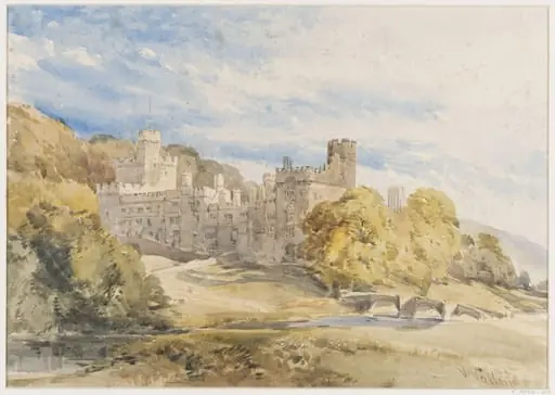 Arundel Castle, by Callow