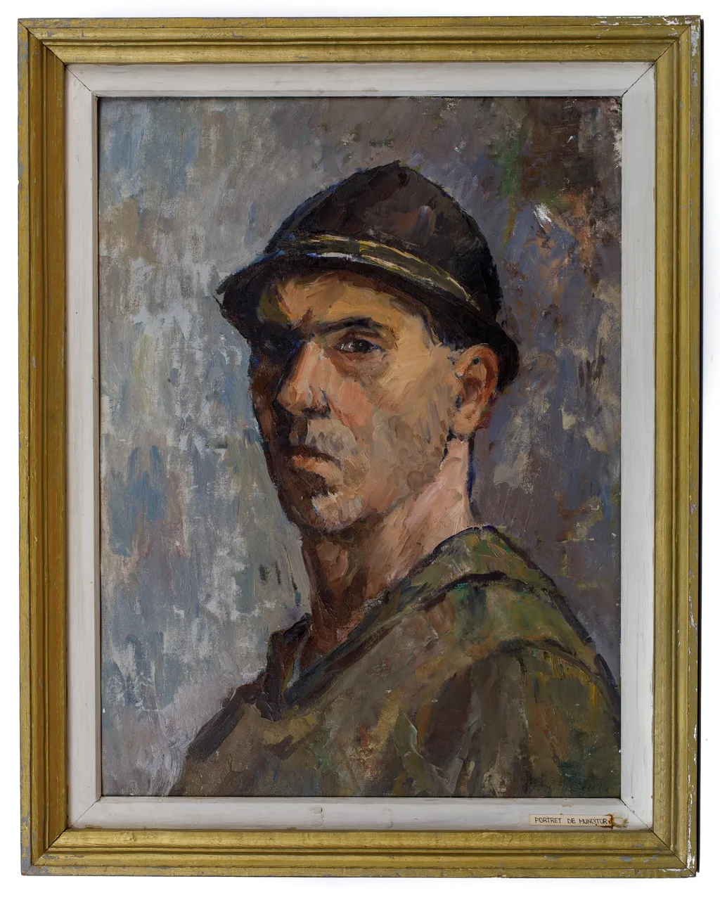 Portret de muncitor - Zlatna, by Cămăruț Mihai, unspecified