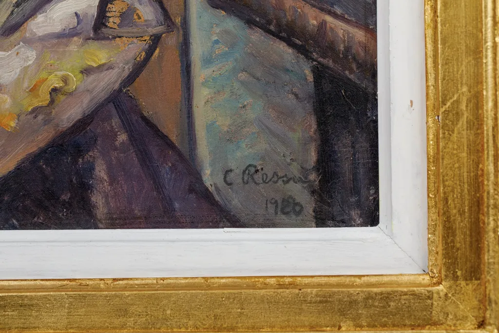 Autoportret, by Camil Ressu, 1921