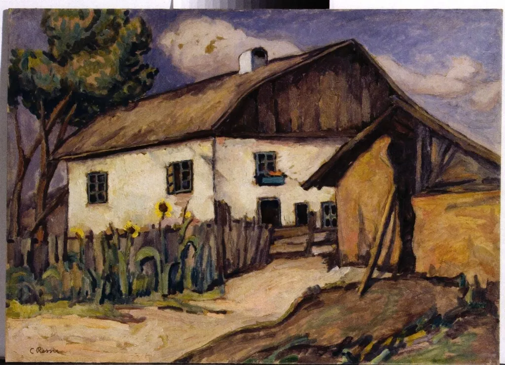 Casă țărănească, by Camil Ressu, 1937