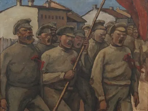 Începuturile revoluției ruse la Iași, 1917, by Camil Ressu