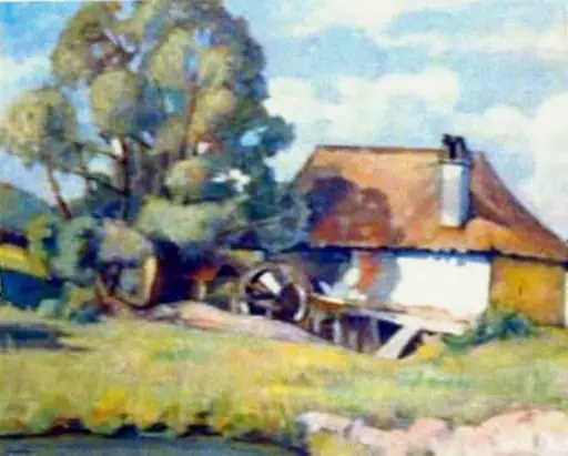 Moara la Dârste, by Camil Ressu