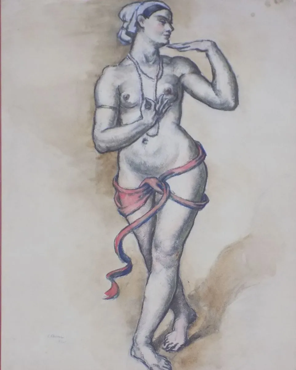 Nud – Odaliscă, by Camil Ressu, 1920