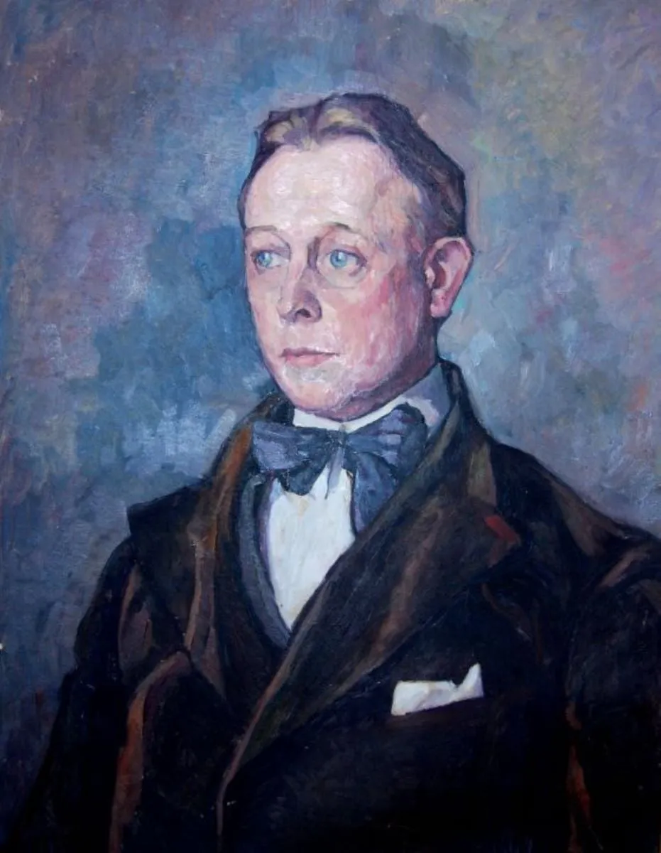 Octavian Goga, by Camil Ressu, unspecified, 1920