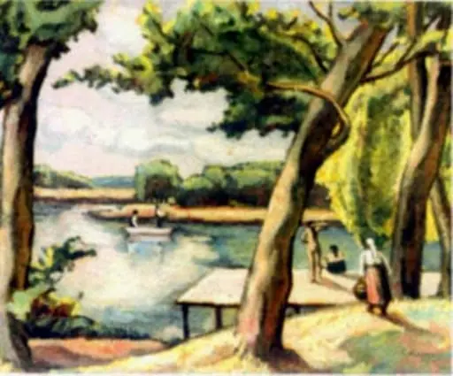 Peisaj, by Camil Ressu