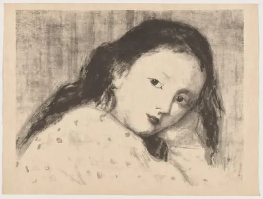 Etude d'enfant (Study of a Child), by Camille Bourget