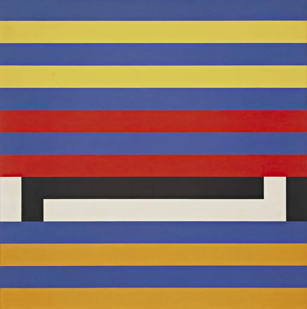Untitled, by Camille Graeser, paint, 1969