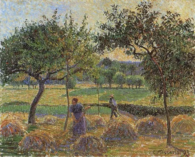 Bountiful Harvest, by Camille Pissarro