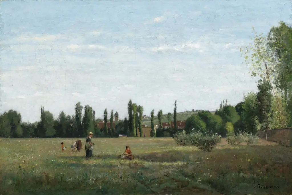 La Varenne Saint Hilaire, by Camille Pissarro