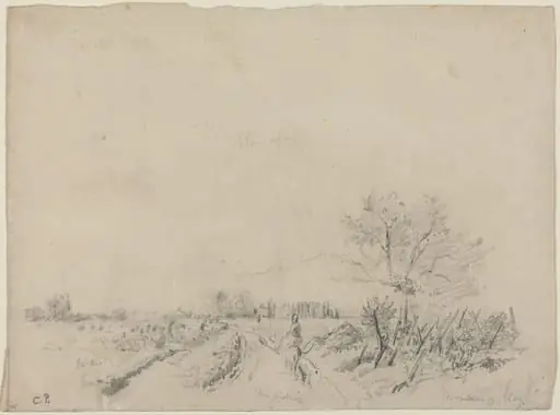 Montmorency Road, by Camille Pissarro