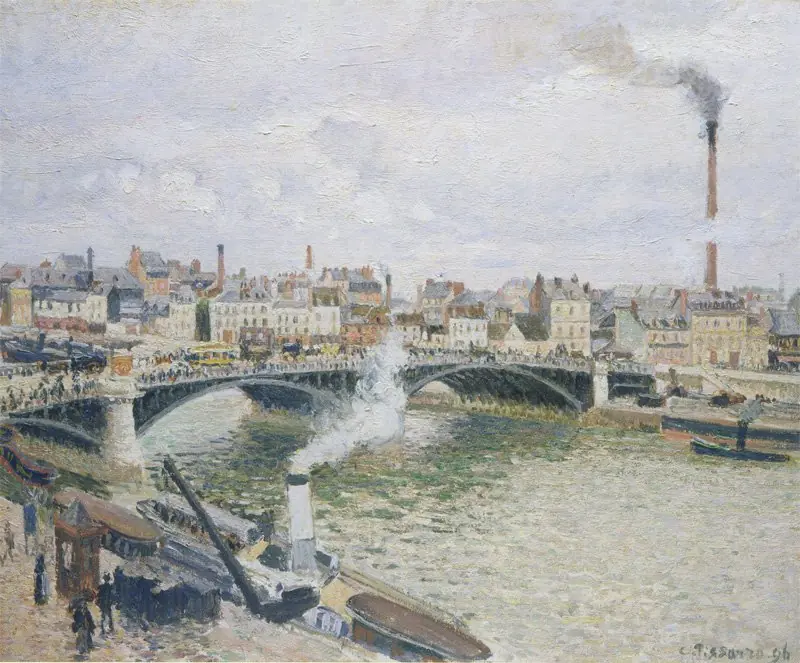 Morning, An Overcast Day, Rouen
