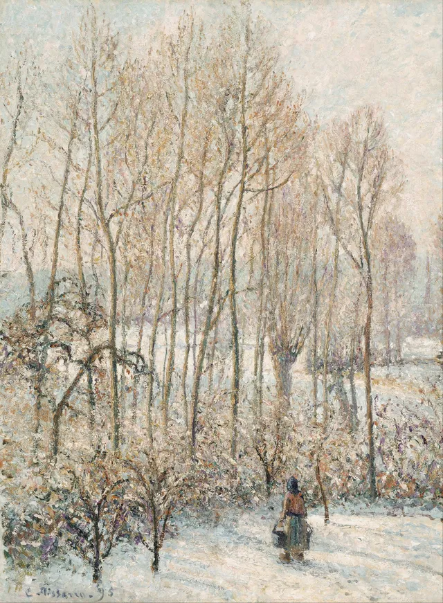 Morning Sunlight on the Snow, Éragny-sur-Epte