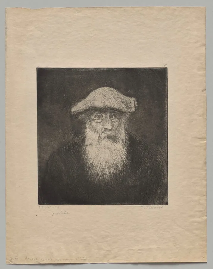Self-Portrait, by Camille Pissarro, 1890