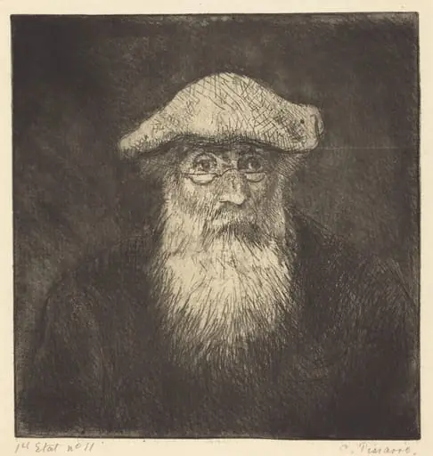 Self-Portrait (Camille Pissarro, par lui-meme), by Camille Pissarro