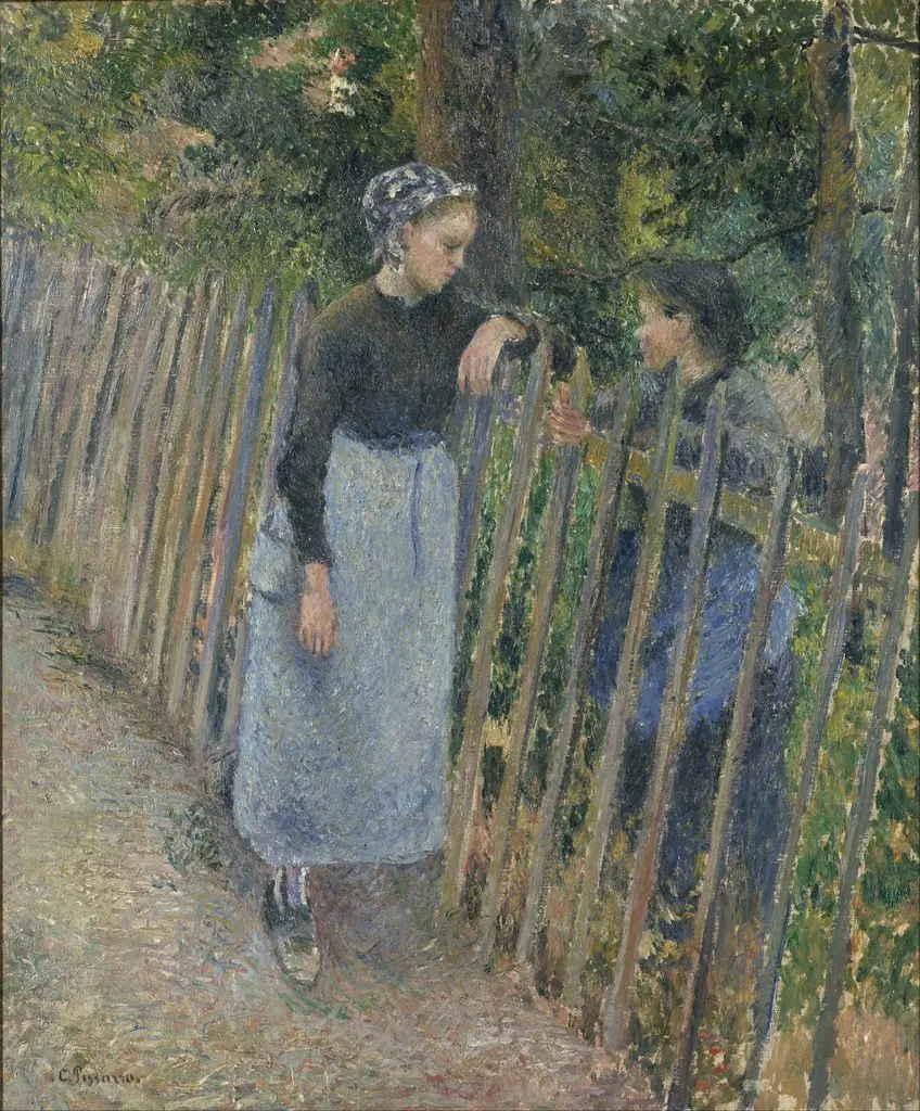 The Conversation, by Camille Pissarro