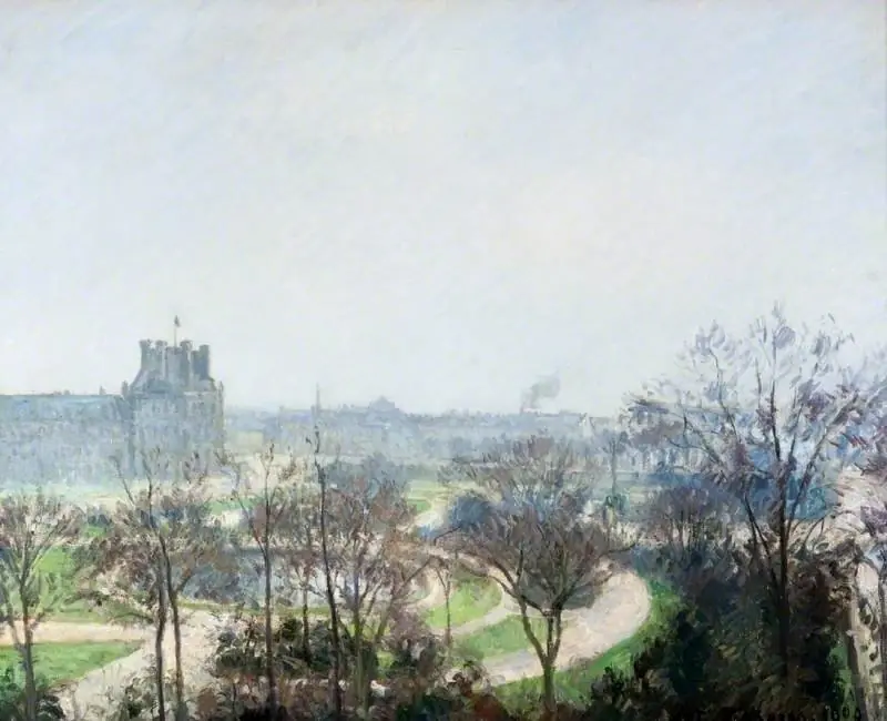 The Tuileries Gardens, Paris, by Camille Pissarro