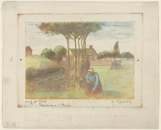 Untitled, by Camille Pissarro, 1894
