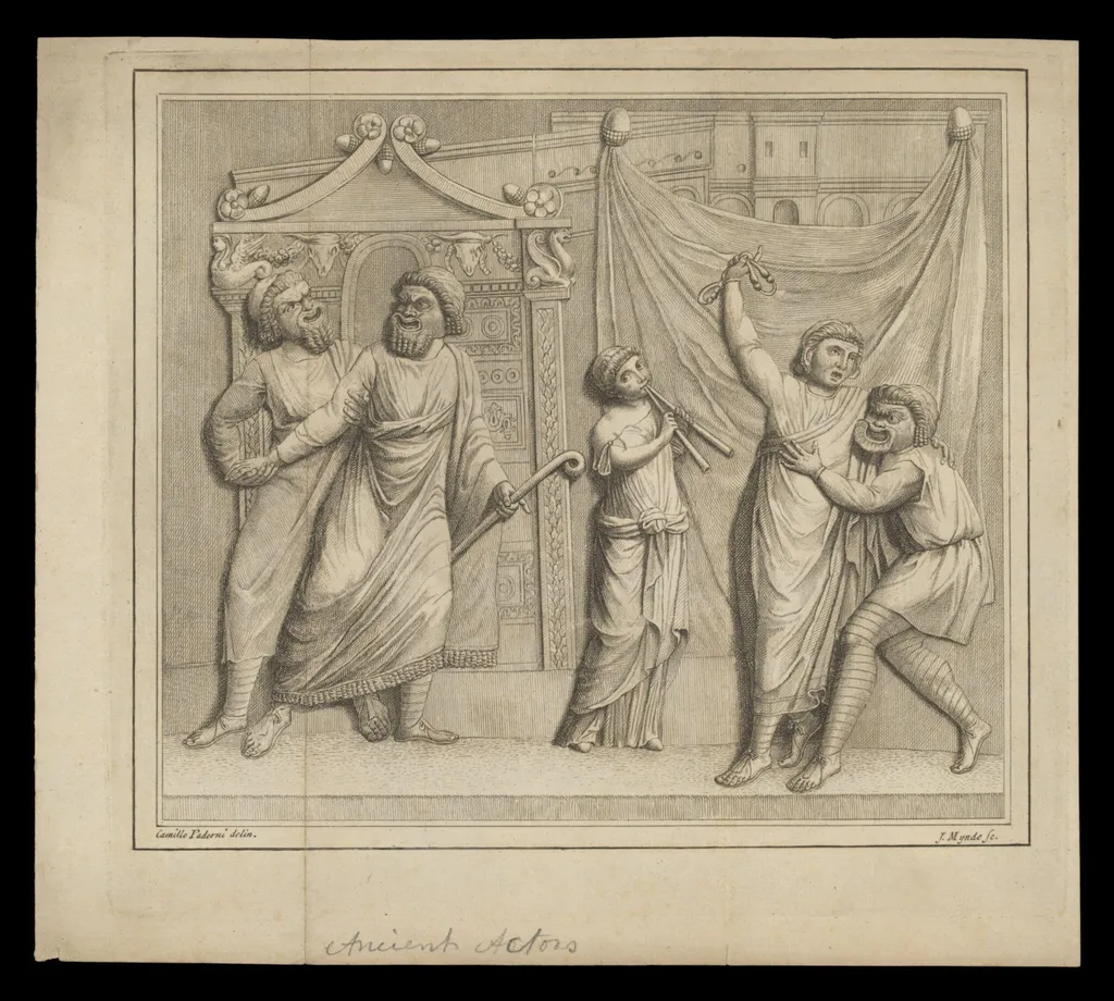 H Beard Print Collection, by Camillo Paderni, 1750