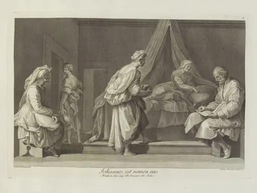 The Naming of St. John, by Camillo Tinti