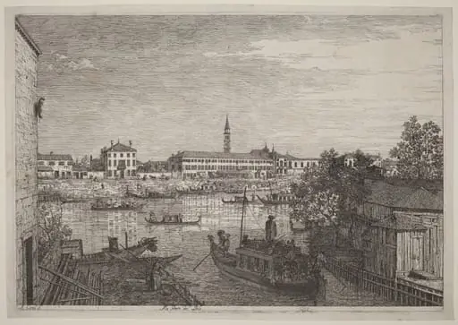 Ale Porte del Dolo, by Canaletto