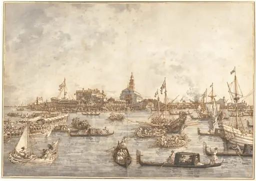 Ascension Day Festival at Venice, by Canaletto
