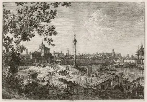Imaginary View of Padua, by Canaletto