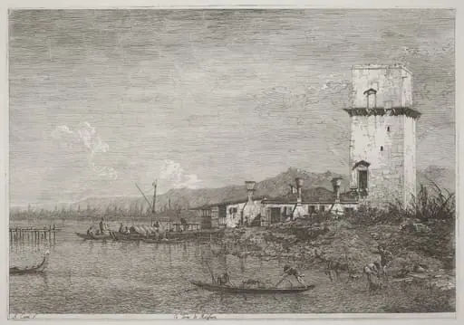 La Torre di Malghera, by Canaletto