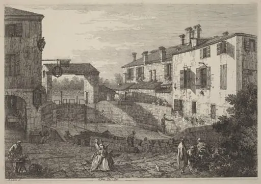 Le Porte Del Dolo, by Canaletto