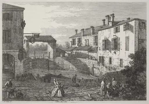 Le Porte Del Dolo, by Canaletto