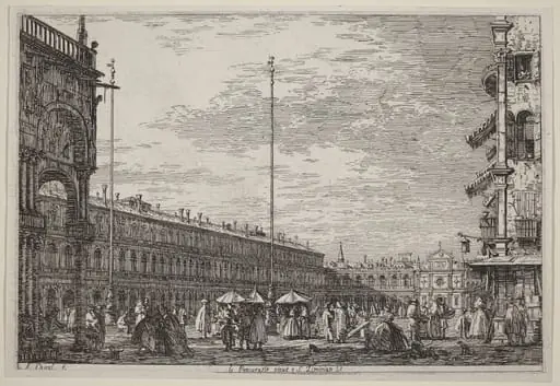 Le Procuratie niove e S. Ziminian V., by Canaletto