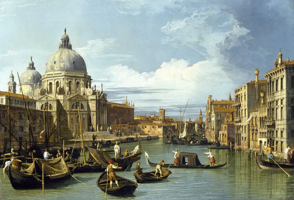 The Entrance to the Grand Canal, Venice, by Canaletto