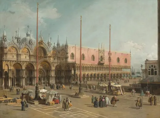 The Square of Saint Mark's, Venice, by Canaletto