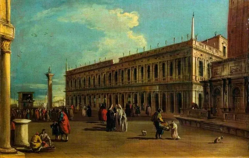 Venice: The Piazzetta, by Canaletto